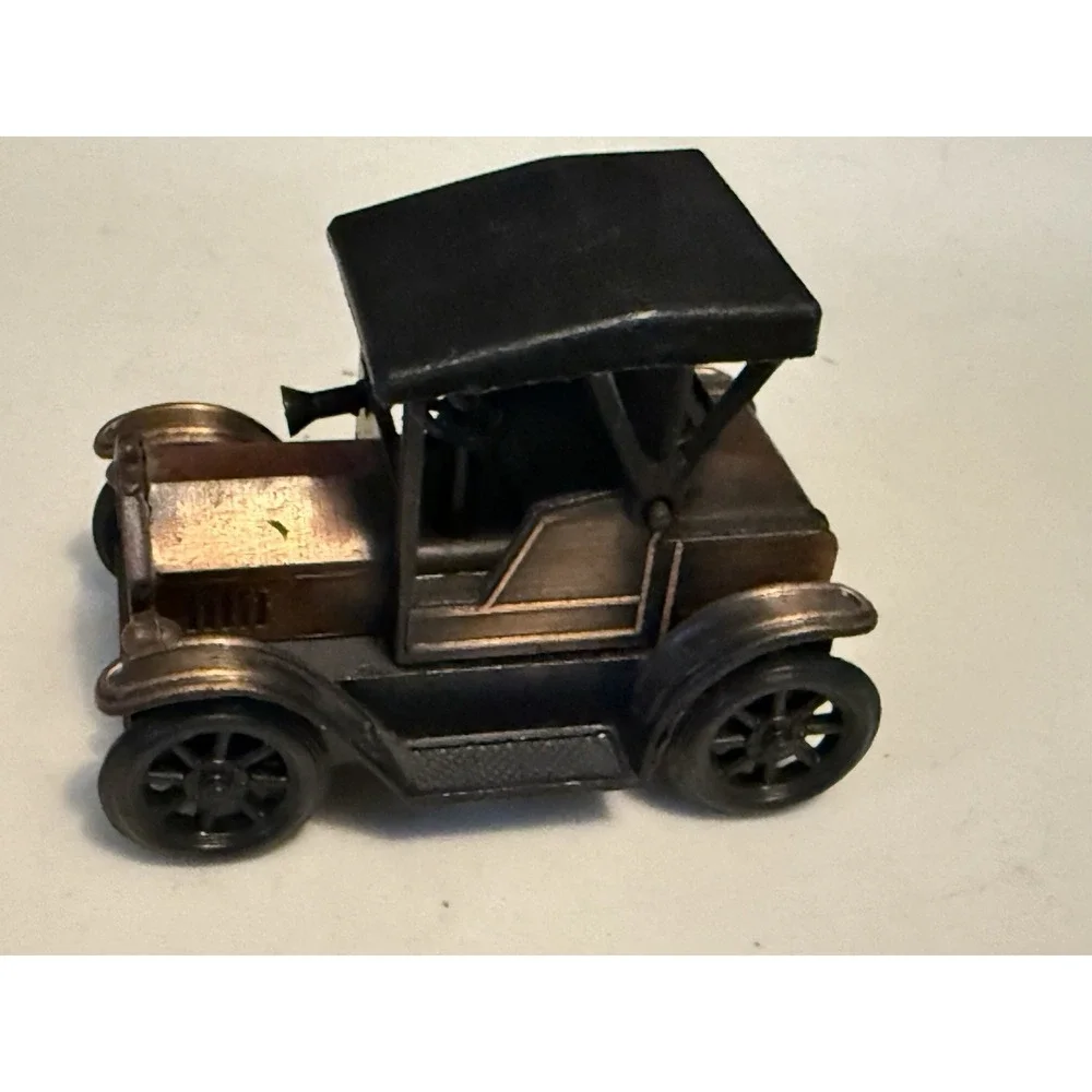 Vintage Die Cast Mini Mechanical Model T Car 1917 Pencil Sharpener